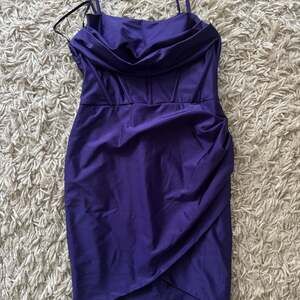 AQUA Draped Satin Corset Dress - Exclusive